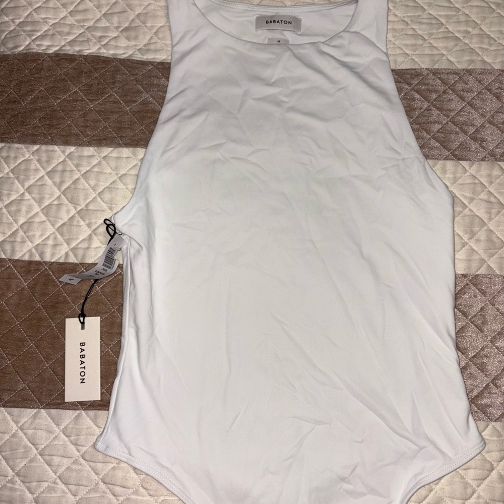 Aritzia Babaton Elegant White Blouse